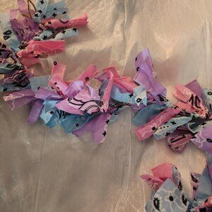 Spring/Easter Bandana Garland, 4ft 7in